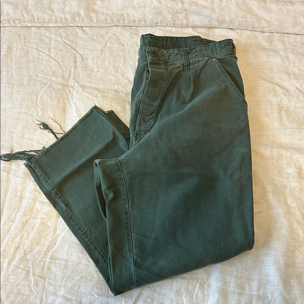 Vintage Green Surplus Pants